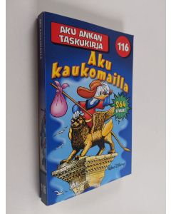 Kirjailijan Walt Disney käytetty kirja Aku kaukomailla