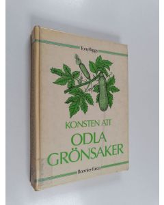 Kirjailijan Tony Biggs käytetty kirja Konsten att odla grönsaker