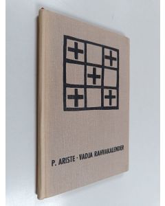 Kirjailijan Paul Ariste käytetty kirja Vadja rahvakalender