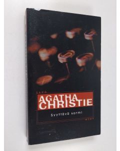 Kirjailijan Agatha Christie käytetty kirja Syyttävä sormi
