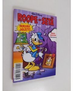 Kirjailijan Walt Disney käytetty kirja Roope-setä 10/04