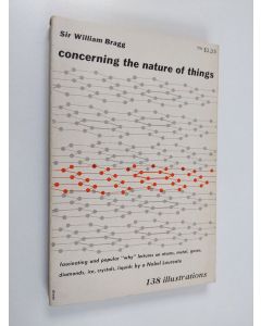 Kirjailijan Sir William Bragg käytetty kirja Concerning the Nature of Things