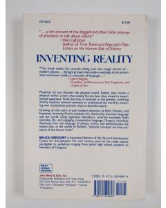 Kirjailijan Bruce Gregory käytetty kirja Inventing Reality - Physics as Language