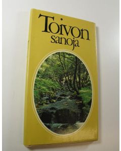 Tekijän David Alexander  käytetty kirja Toivon sanoja