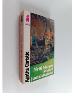 Kirjailijan Agatha Christie käytetty kirja Neiti Marple koston jumalattarena