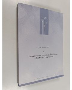 Kirjailijan Liisa Haapaniemi käytetty kirja Sopeutumattomien erityisluokkaopetus : konfliktisimulaattoriko?
