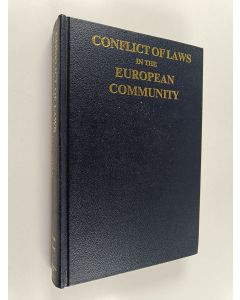 Kirjailijan D. Lasok käytetty kirja Conflict of laws in the European Community