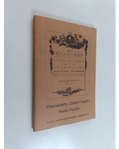 Kirjailijan Heikki Poroila käytetty teos Yhtenäistetty Joseph Haydn : teosten yhtenäistettyjen nimekkeiden ohjeluettelo