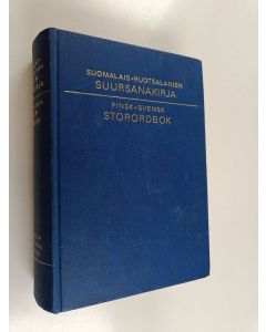 Kirjailijan Knut Cannelin & Aulis Cannelin käytetty kirja Suomalais-ruotsalainen suursanakirja = Finsk-svensk storordbok