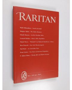 käytetty kirja Raritan : Fall 1991 : Volume XI, Number 2