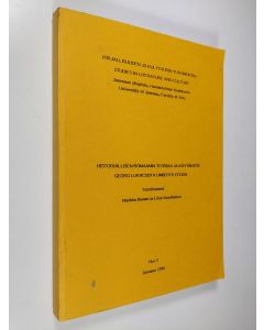 Kirjailijan Liisa Saariluoma & Markku Ihonen käytetty kirja Historiallisen romaanin teoriaa ja käytäntöä
