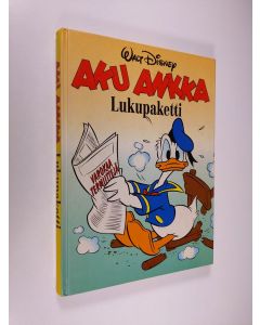 Kirjailijan Walt Disney käytetty kirja Aku Ankan lukupaketti