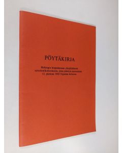 käytetty teos Pöytäkirja Helsingin hiippakunnan ylimääräisestä synodaalikokouksesta, joka pidettiin marraskuun 12. päivänä 1980 Tapiolan kirkossa