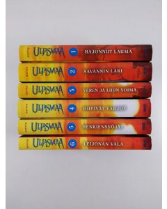 Kirjailijan Erin Hunter uusi kirja Uljasmaa 1-6 ; Hajonnut lauma ; Savannin laki ; Veren ja luun voima ; Hiipivät varjot ; Henkiensyöjät ; Leijonan vala (UUSI)