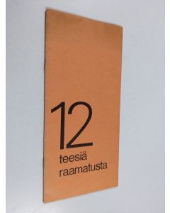 käytetty teos 12 teesiä raamatusta