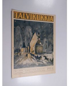käytetty teos Talvikukkia 1933 : Evankelinen joululehti