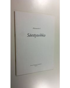 käytetty kirja Alttoavain 1 - Säestysvihko (ERINOMAINEN)