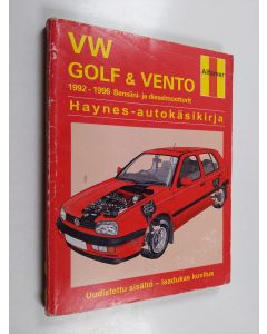 käytetty kirja VW Golf & Vento 1992-1996 : korjausopas