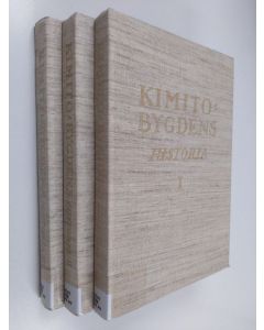 Kirjailijan Gabriel Nikander käytetty kirja Kimitobygdens Historia 1-3