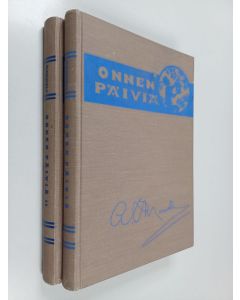 Kirjailijan Arthur S. Maxwell käytetty kirja Onnen päiviä 1-2