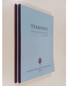 käytetty kirja Temenos : Nordic journal of comparative religion Vol. 47 no. 1-2