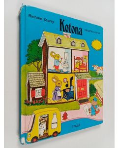 Kirjailijan Richard Scarry käytetty kirja Kotona