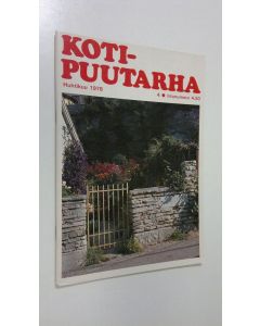 käytetty teos Kotipuutarha 4/1978