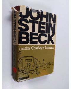 Kirjailijan John Steinbeck käytetty kirja Matka Charleyn kanssa