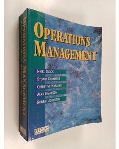 Kirjailijan Nigel Slack käytetty kirja Operations Management