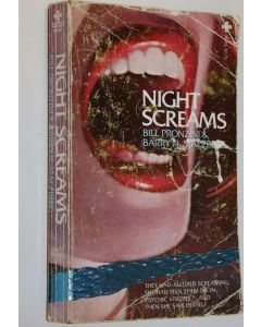 Kirjailijan Bill / Malzberg Pronzinil käytetty kirja Night Screams
