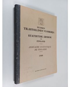 käytetty kirja Suomen tilastollinen vuosikirja 1948