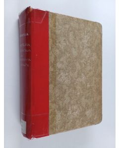 Kirjailijan Väinö Suojamaa käytetty kirja Muistelmia, pikapiirtoja ja tuokiokuvia Raumalta