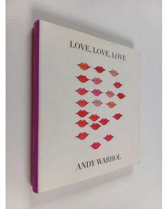 Kirjailijan Andy Warhol käytetty kirja Love, Love, Love