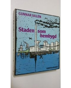 Kirjailijan Einar Sillen käytetty kirja Staden som hembygd