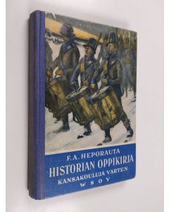 Kirjailijan F. A. Heporauta käytetty kirja Historian oppikirja kansakouluja varten