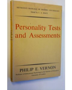 Kirjailijan Philip E. Vernon käytetty kirja Personality tests and assessments