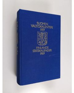 käytetty kirja Suomen valtiokalenteri Finlands statskalender 1989
