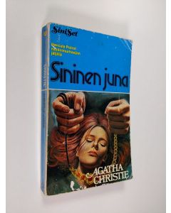 Kirjailijan Agatha Christie käytetty kirja Sininen juna
