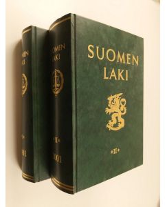 käytetty kirja Suomen laki 2001 1-2