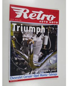 käytetty teos Retro auto moto n:o 70