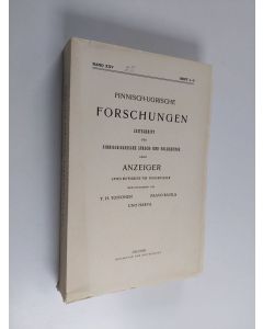 käytetty kirja Finnisch-ugrische Forschungen : Zeitschrift für finnisch-ugrische Sprach- und Volkskunde, Band 25