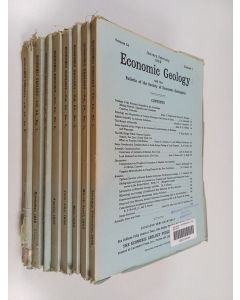 Kirjailijan Alan Bateman käytetty kirja Economic Geology and the Bulletin of the Society of Economic Geologist : Vol. 54, n:o 1-8
