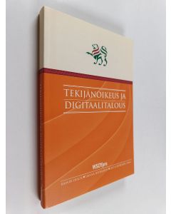 käytetty kirja Tekijänoikeus ja digitaalitalous