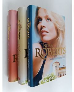 Kirjailijan Nora Roberts käytetty kirja Unelma -trilogia : Kaukainen unelma ; Unelmien voima ; Unelmien aika