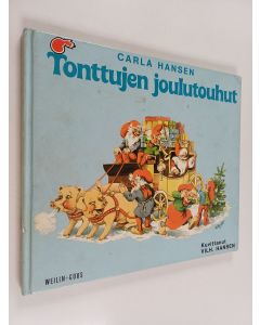 Kirjailijan Carla Hansen käytetty kirja Tonttujen joulutouhut