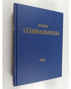 käytetty kirja Suomen säädöskokoelma vuodelta 2009 8 :1599-1853