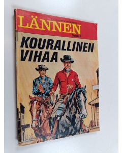 Kirjailijan Johnny Nelson käytetty teos Lännensarja 12/1970 : Kourallinen vihaa