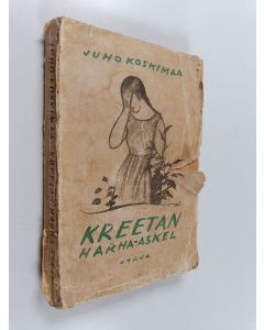 Kirjailijan Juho Koskimaa käytetty kirja Kreetan harha-askel ym. kertomuksia