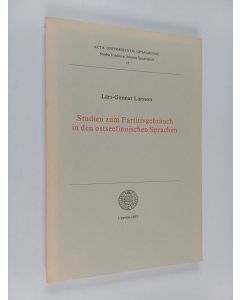 Kirjailijan Lars-Gunnar Larsson käytetty kirja Studien zum Partitivgebrauch in den ostseefinnischen Sprachen