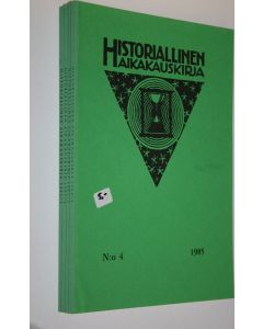 käytetty kirja Historiallinen aikakauskirja nro 1-4/1985
